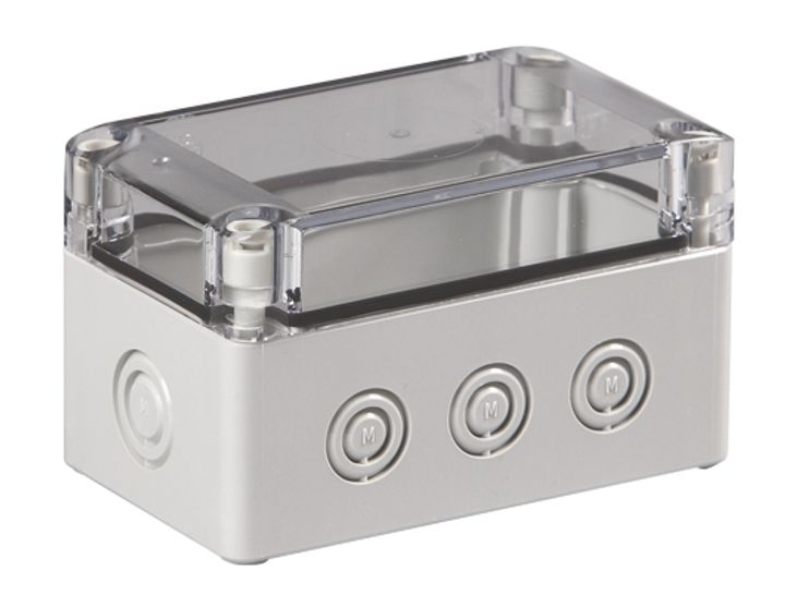 Cubo S IP66 Dose 175x175x100 Deckel T. M12/20+M16/25+M12/20