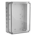 175x250x100 bte S PC couv.g IP66 in M12/20+M16/25+M12/20