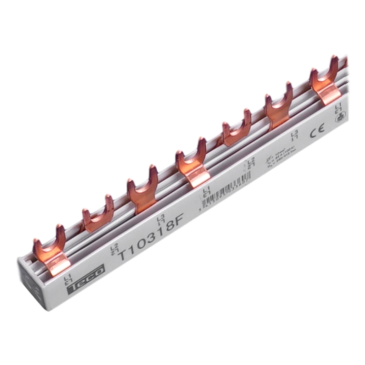 Kamgeleider vork Teco 10mm² 18mod 3p