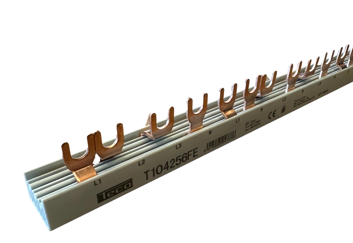 Kamgeleider vork Teco 10mm² 56mod 4p-2p verdeeld