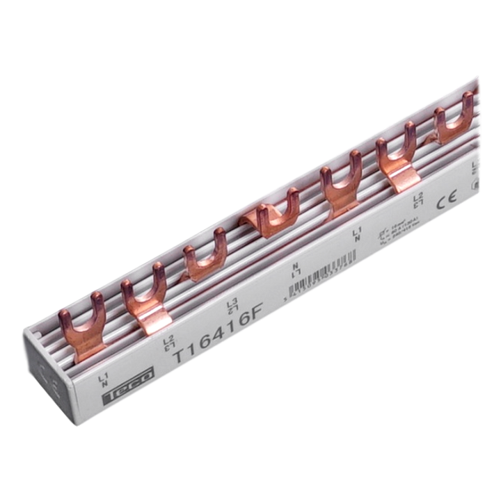 Section rails fork Teco 16mm² 16+2mod 4p