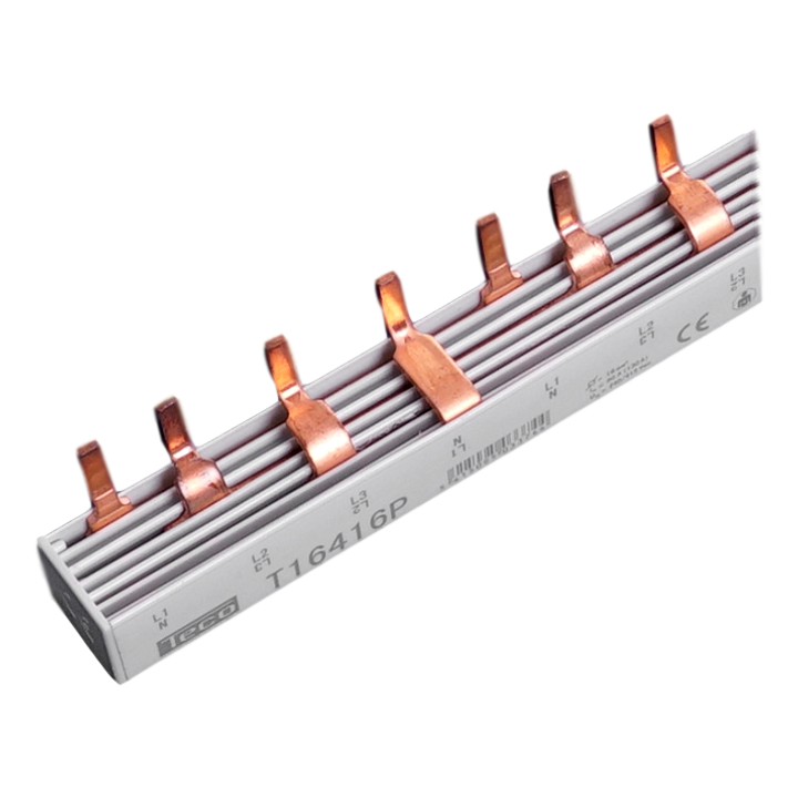 Section rails pin Teco 16mm² 16+2mod 4p