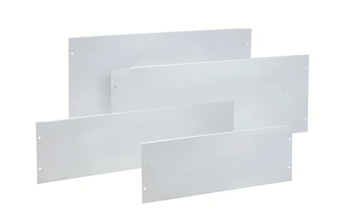 Plastron Métal. H=400mm Plein fixe ATL+