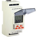 Teco digitale Zeitschaltuhr mit Wochenprogr. 2w 16A 230V ausw. Bat.