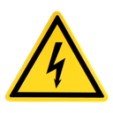 Driehoek veiligheid vinyl 100mm