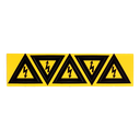 Triangle sécurité vinyl 25mm