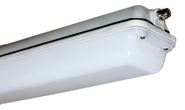 TECO FIJI ROCK IP66 2 Flam. 120cm 78W 4500K Anti-Vandalismus