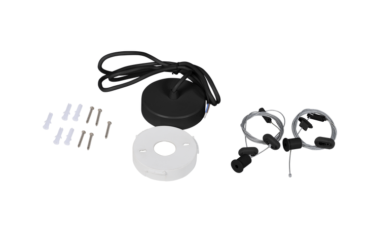 Pendel kit HILO   ø 600 Zwart L150