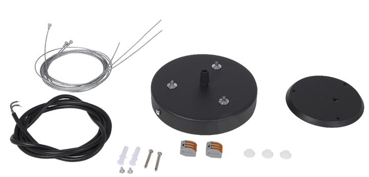 Pendant kit for HILO /HILO LINE ø 35  Black  L150