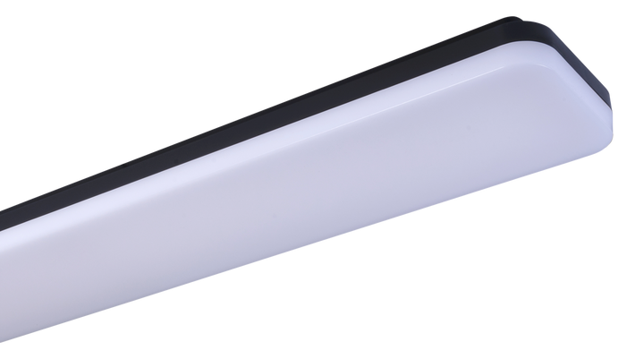 Plafon. LED HILO RECTANGLE IP54 29/38W 3000/4000K 120cm Noir