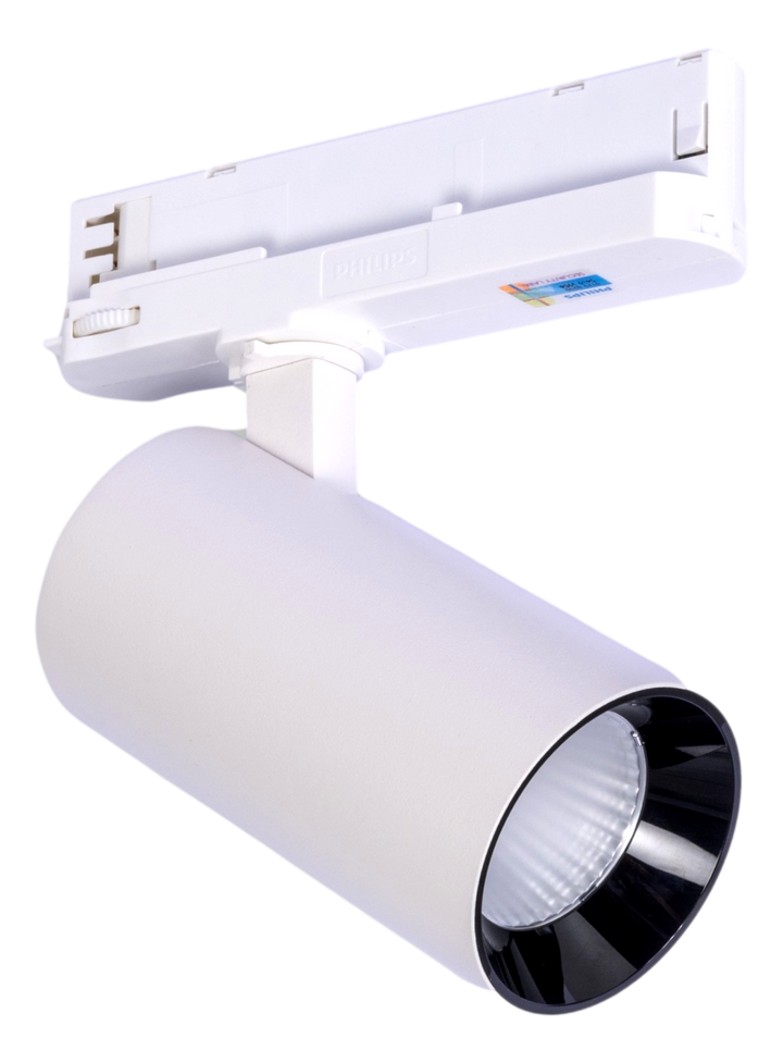 Tracklight LED 3P TECO KOLKA 20W 24° 4000K Blanc