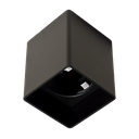 TECO KUANA Gehäuse eckig 1x Schwarz + Treiber Phase Dim 12W