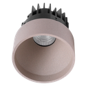 TECO KUANA S Halbeinbau LED 9W 3000K IP54 Champ. Ohne tr.