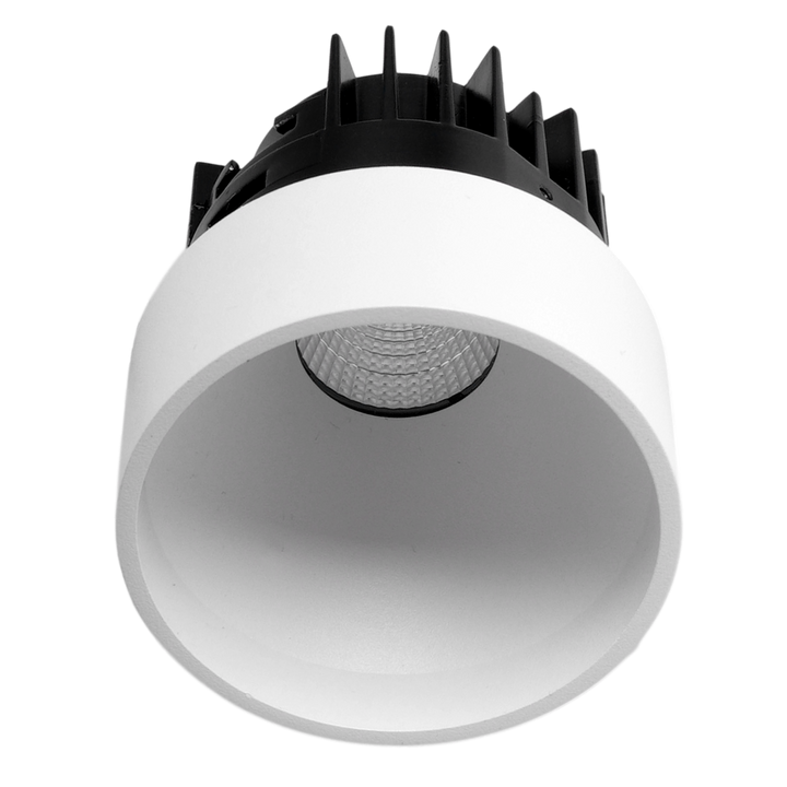 TECO KUANA S Halbeinbau LED 9W 3000K IP54 Weiß Ohne tr.