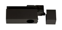 TECO NAULA 3P Schienen Adapter 1x10W dim. Schwarz