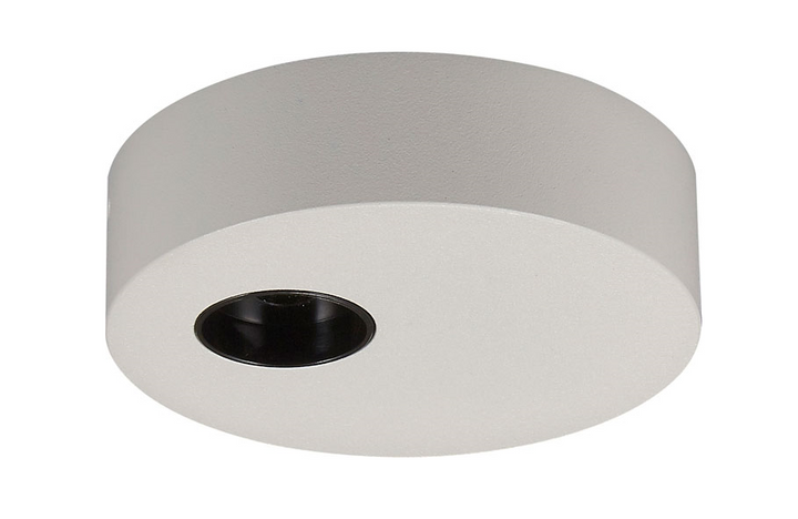 Ronde Basis 100x28 voor TECO LED NAULA Wit 1x10W Dim