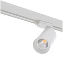 NAULA LED-Tracklight 3P TECO 12W 3000K 36° Ra 90 Ø60 Wit Dim