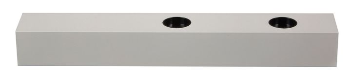TECO NAULA Socle linéaire asym. 335x50x40 2x10W dim. Blanc