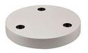 Ronde Basis 260x37 voor TECO LED NAULA Wit 3x10W Dim