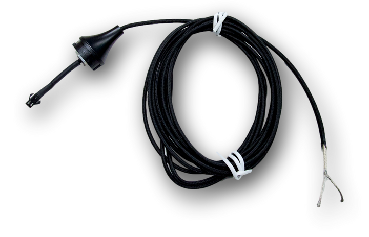 Câble d'ext. jusque 4m pour suspens. LED Teco NAULA (noir)