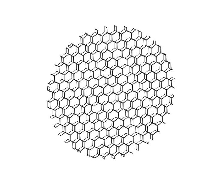 Nid d'Abeilles pour Spot/Suspension LED Teco NAULA 60mm