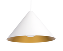 Suspension LED TECO NAULA diff.  métal Blanc Doré 3000K 9W Dim