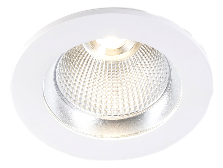Downlight LED TECO CILENA 4'' 20W 60° 4000K IP20 sans driver + male con. 15cm