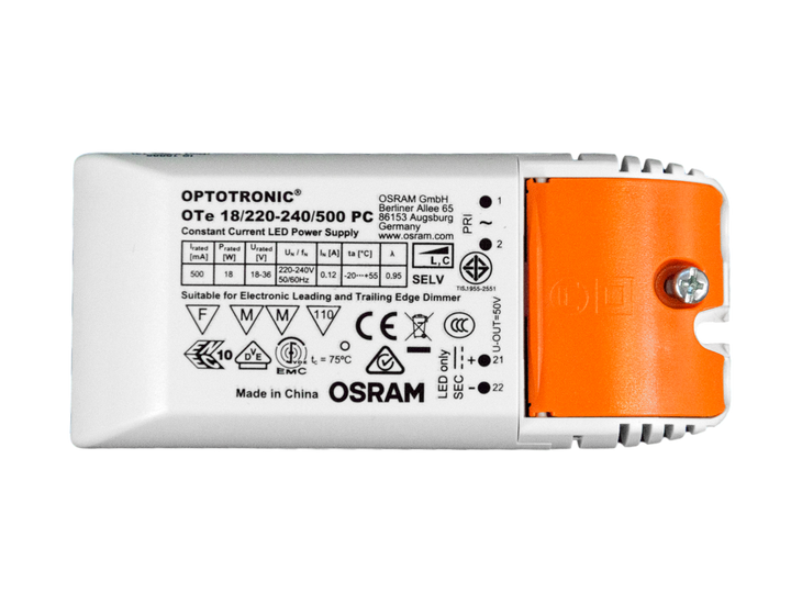 (AS) Driver 18W Phase dim 500mA pour LED TECO AR111/KHEO