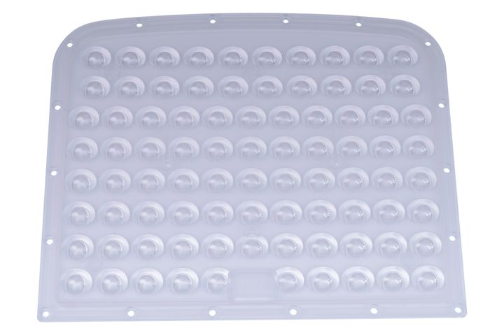 Asymmetrische Linse T4 90°x140° für LUMI 152/200/240W