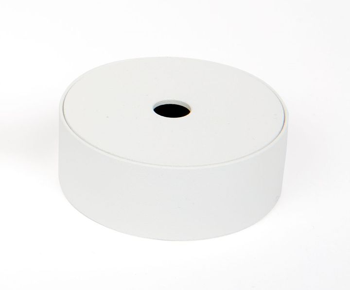 Ronde rozet 60x40 voor TECO LED-Pendelprofiel KAMELEON Wit