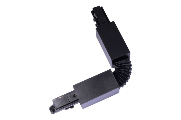 Adjustable Connector up to 90° Black for Track 3P Teco