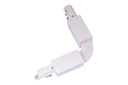 Connecteur ajustable jusqu'à 90° Blanc pour Rail 3P Teco