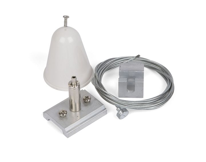 Suspension 200cm Blanc pour Rail 3P Teco