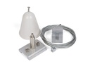 TECO 3-Phasen-Schiene 1X200cm Pendelset Weiß