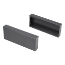 Coté latéreaux de plinthe H=100 l=400 pr argenta plus