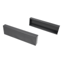 Coté latéreaux de plinthe H=100 l=500 pr argenta plus