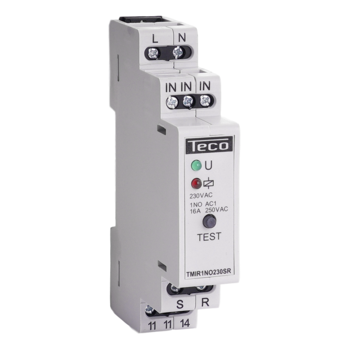 Télérupteur Teco 1no 16A 230V avec SET et RESET