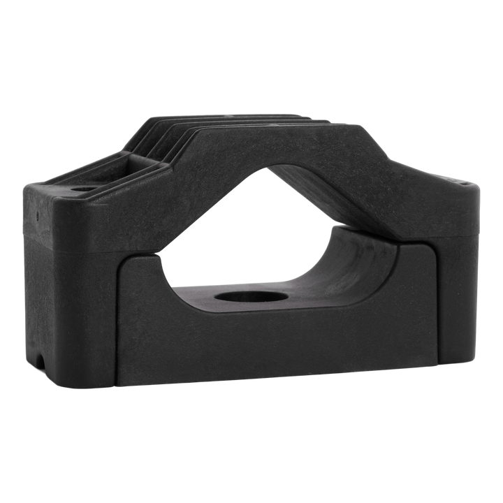 Bevestigingsklem voor 3 kabels 38-53mm (driehoek)