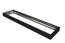 (AS)Zwart opbouwkaders Wand versie voor Led panel 30x120