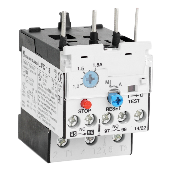 Thermal Overload Relay 1,2-1,8A