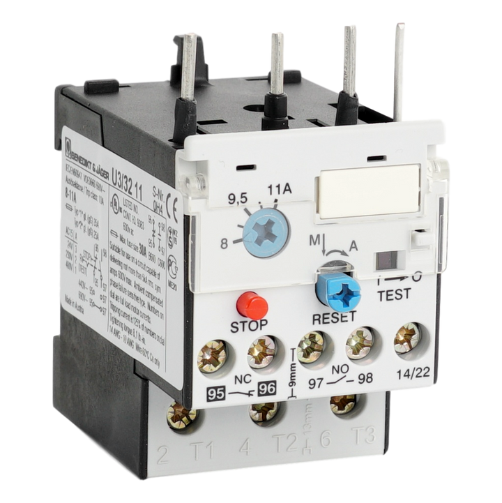 Thermorelais U3/32 für Schütz K(G)3 8 - 11 A
