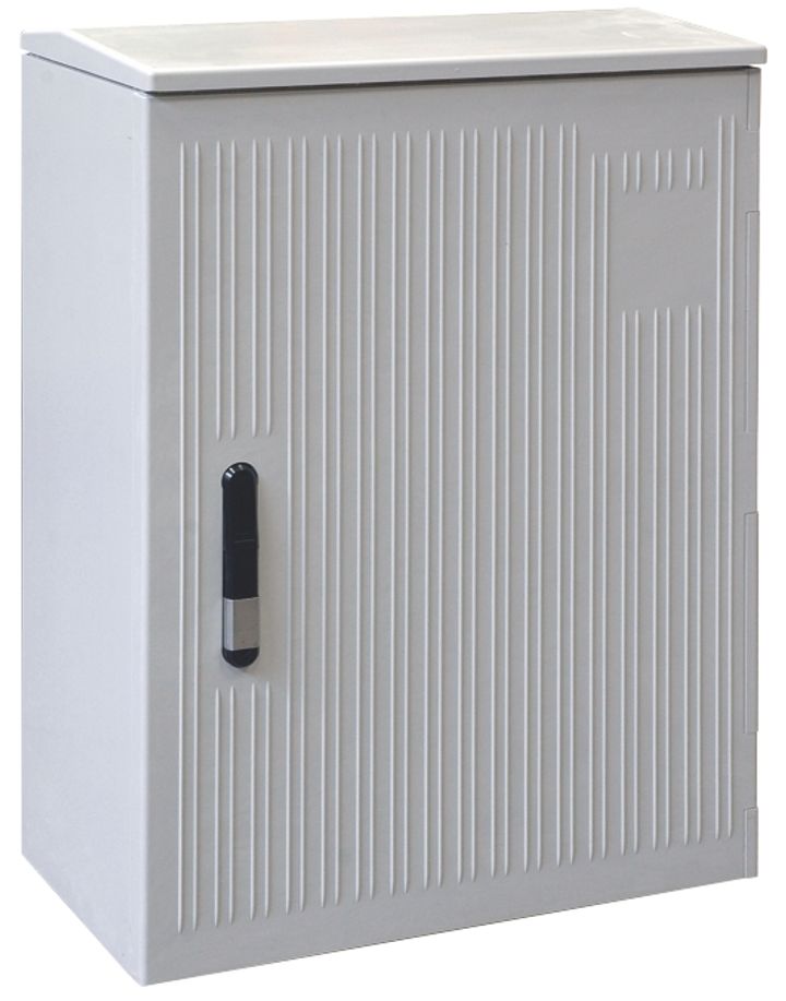 Armoire de trottoir DIN 0 830x590x330 porte rayée