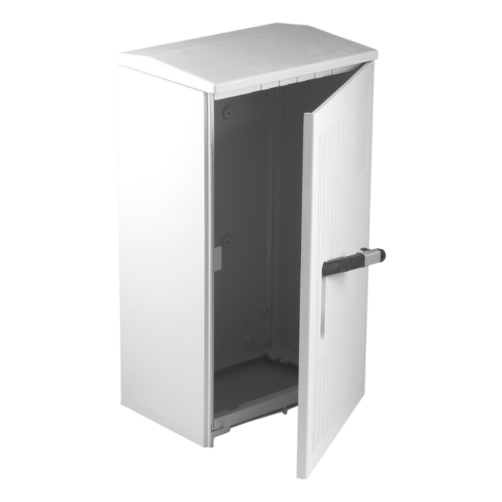 Armoire de trottoir DIN 00 830x460x330 porte rayée