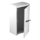 Armoire de trottoir DIN 00 830x460x330 porte rayée