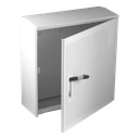 Armoire de trottoir DIN 1 830x785x330 porte rayée