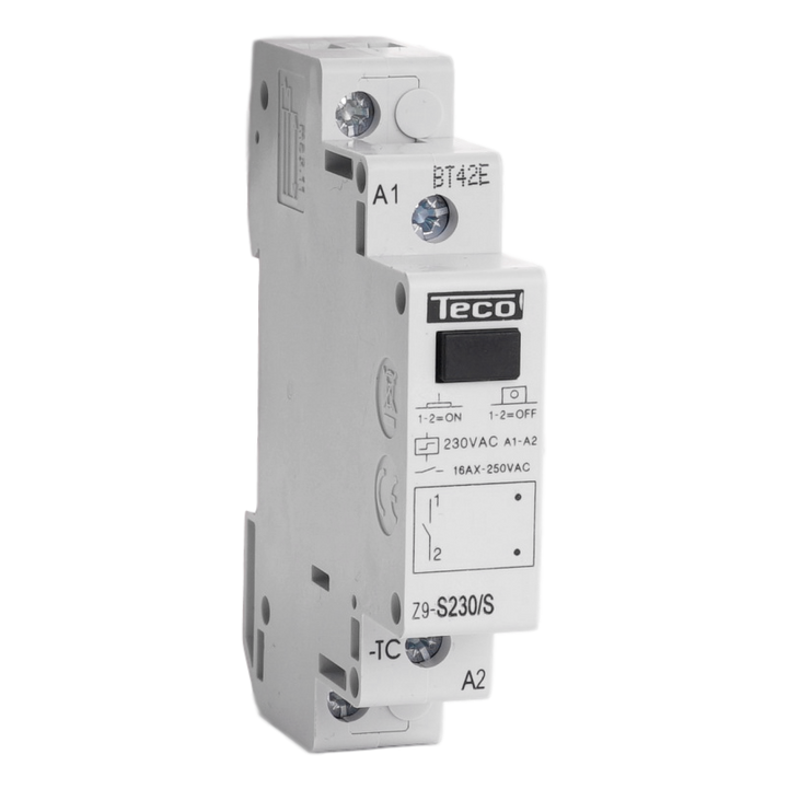 Télérupteur Teco 230VAC 16A 1NO