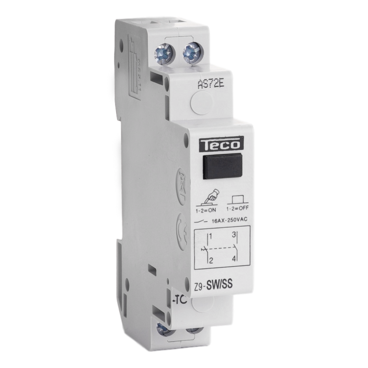 Schakelaar Teco 230VAC 16A 2NO