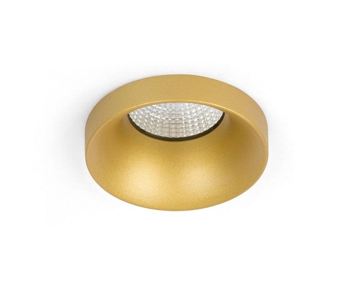 KHEO Half-inbouw 9W 2700K Golden +  Phase cut driver