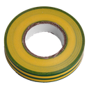 Zelfdovende Isolerende Tape Teco 15mm x 0.15mm x 10m GROEN-GEEL