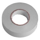 Self-extinguishing insulating tape Teco 19mm x 0.15mm x 25m GREY